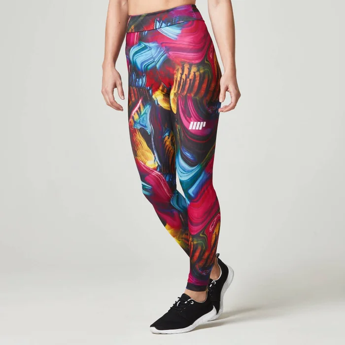 Myprotein Ženske Helanke – Psychedelic Swirl