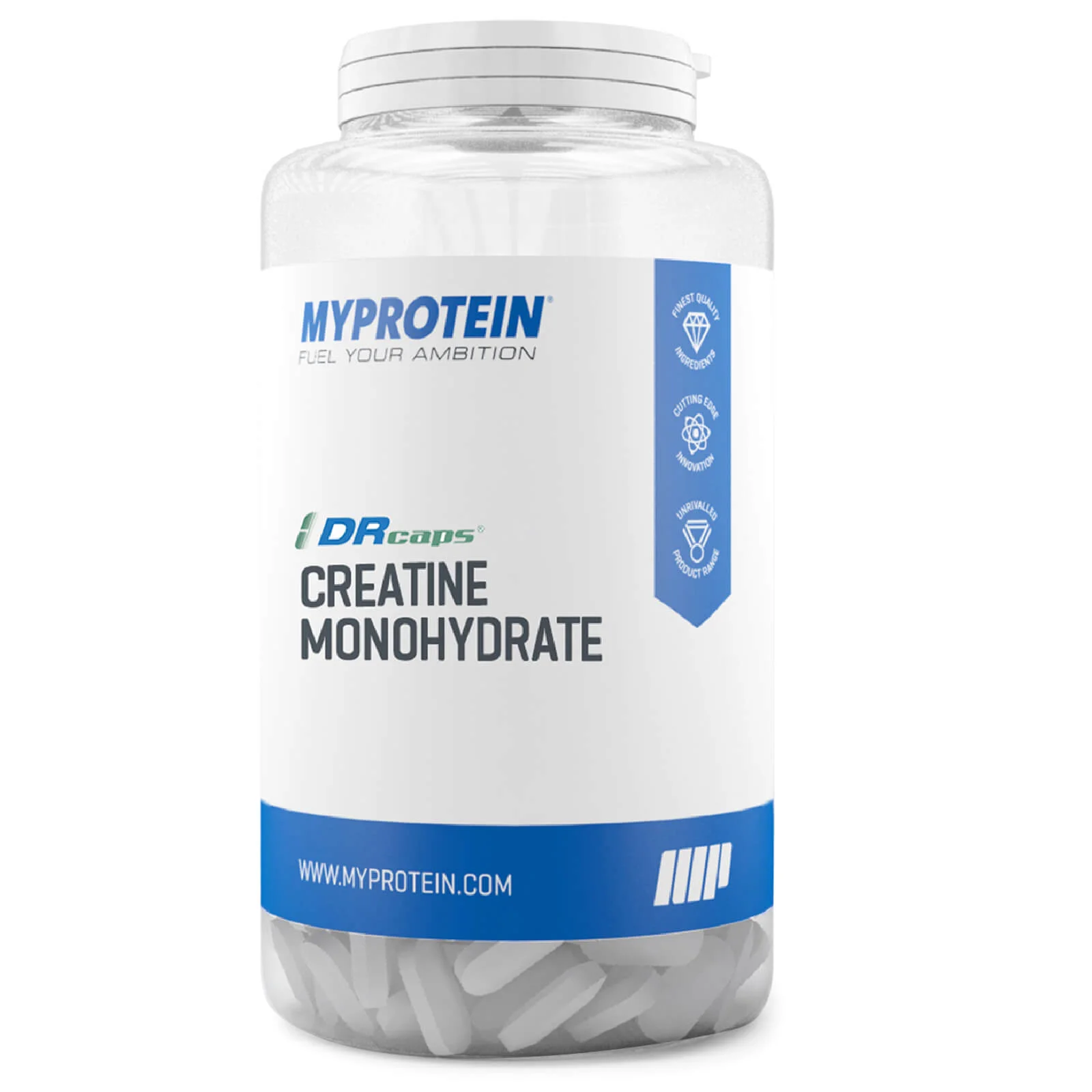 DRCaps® Creatine Monohydrate - 90Kapsula - Bez Arome Slika 1