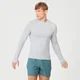 MP Men's Sculpt Seamless Long Sleeve T-Shirt - Silver