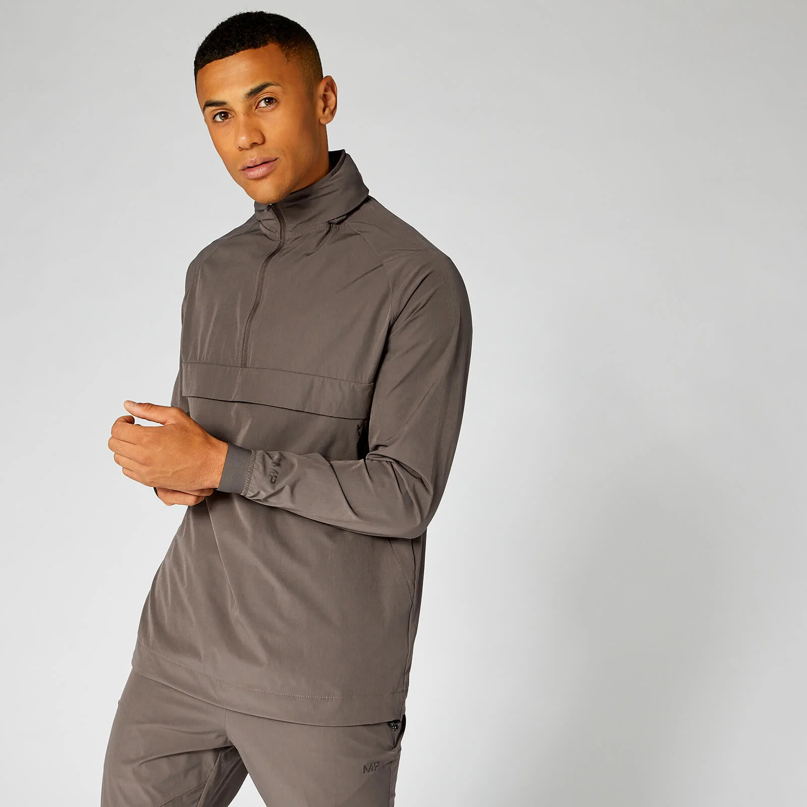 MP Men's Pace 1/2 Zip Pullover - Driftwood - XS Slika 1