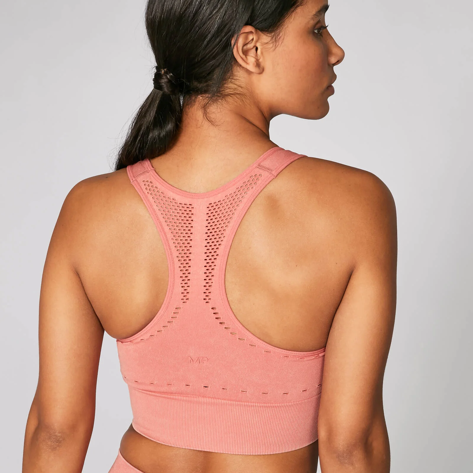 Myprotein Acid Wash Sports Bra - Copper Rose - XS Slika 1