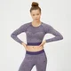 MP Inspire Seamless Crop Top - Purple