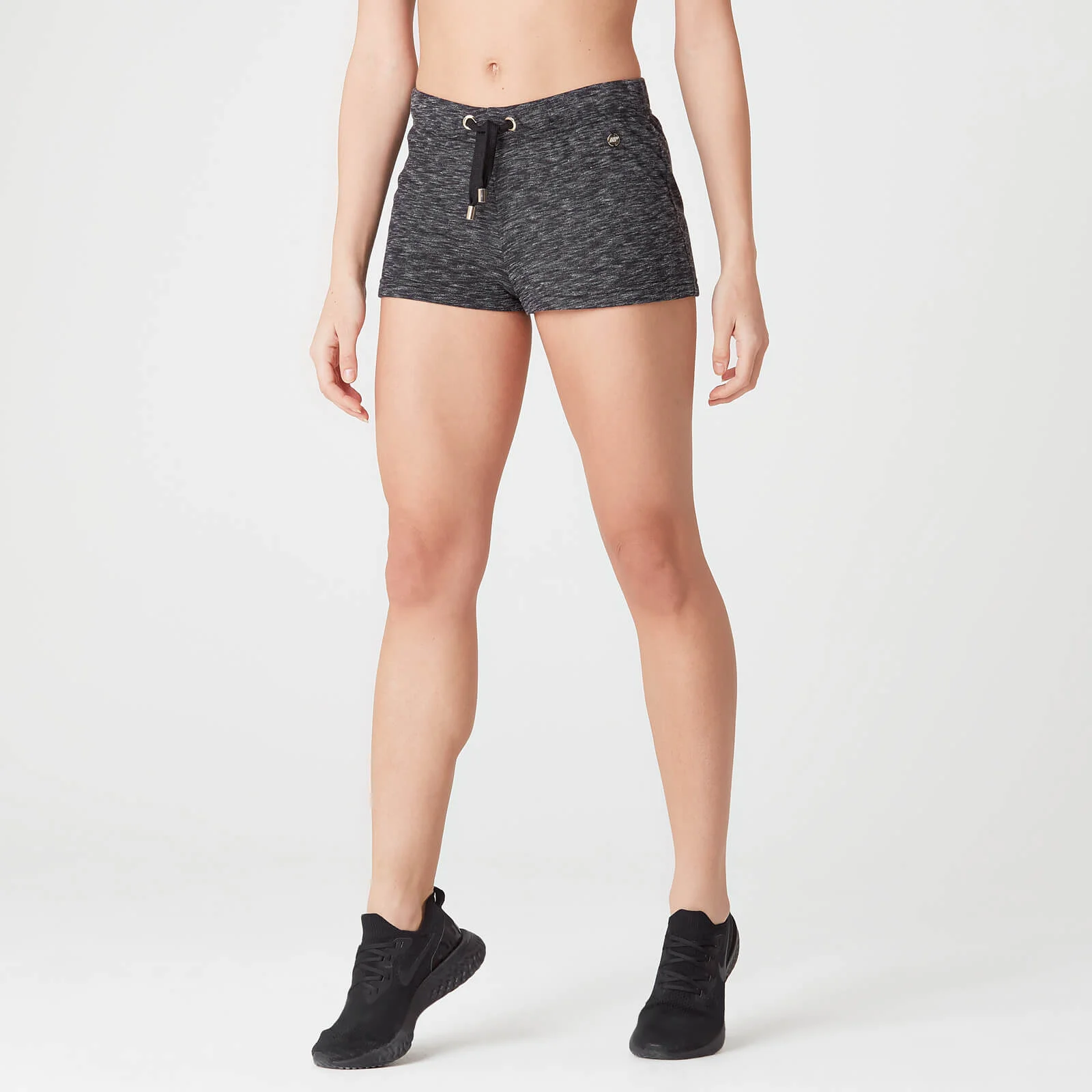 MP Luxe Lounge Shorts - Black Heather - XS Slika 1