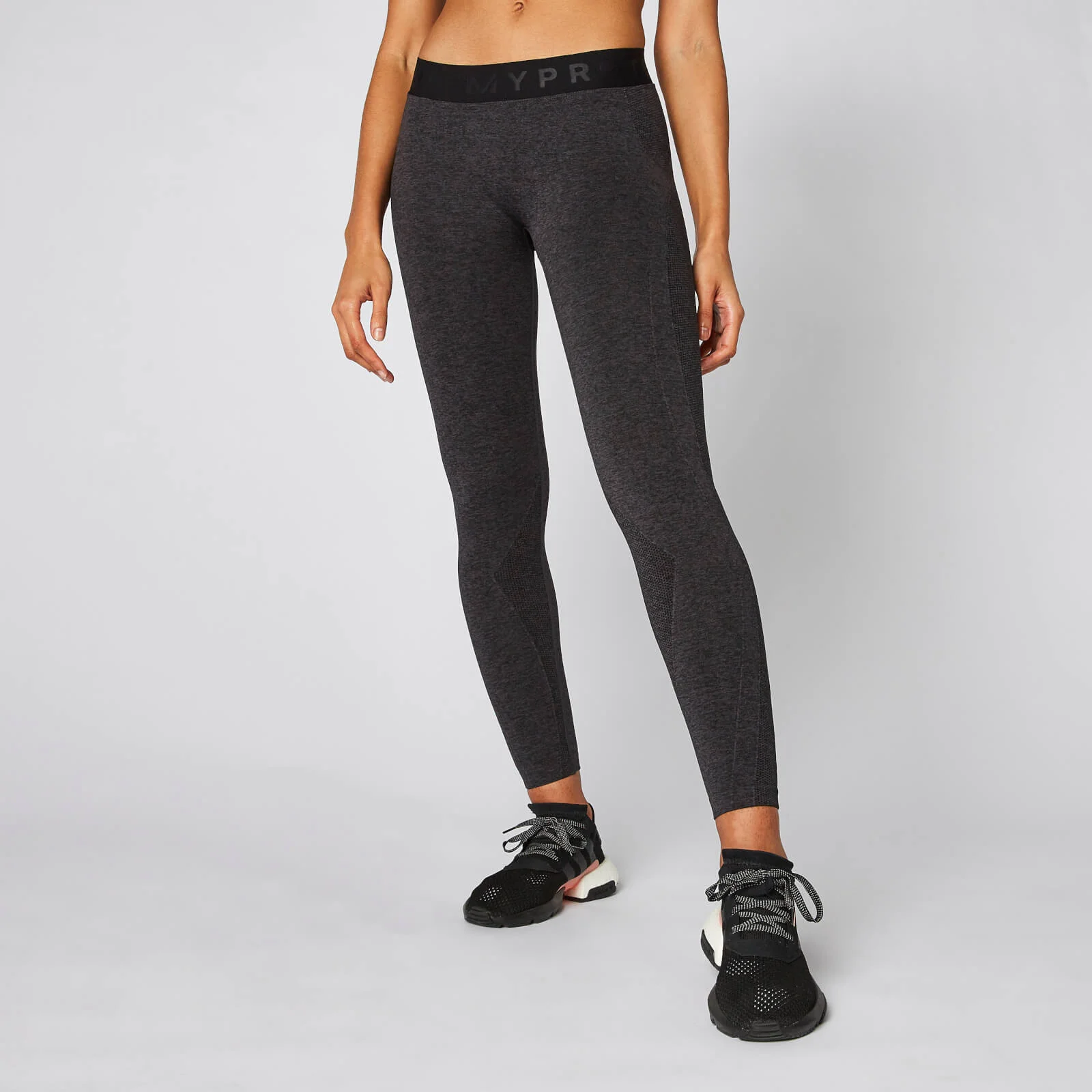 MP Women's Inspire Seamless Leggings - Black/Slate - XS Slika 1