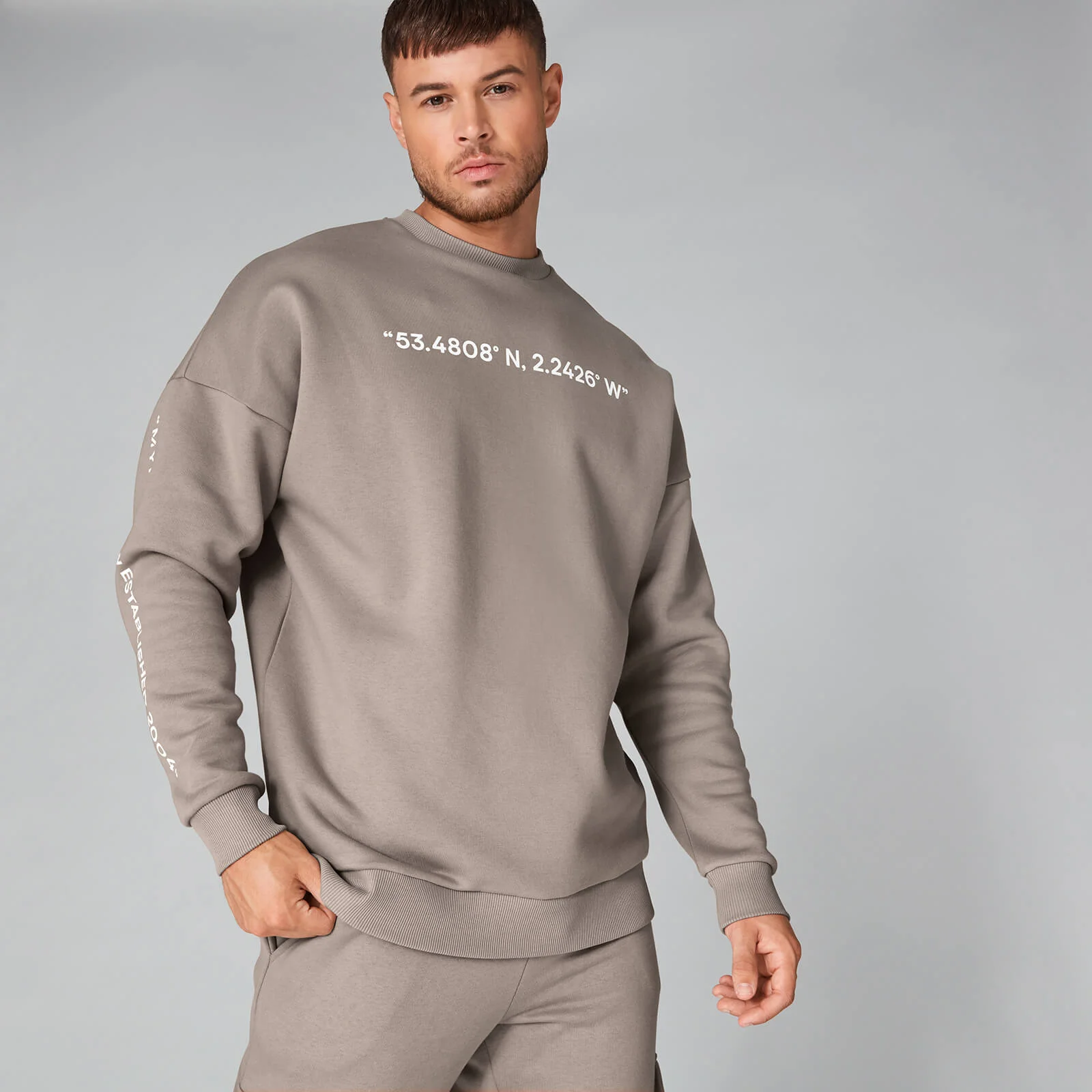 Myprotein Co-Ordinate Sweatshirt - Quarry - XS Slika 1
