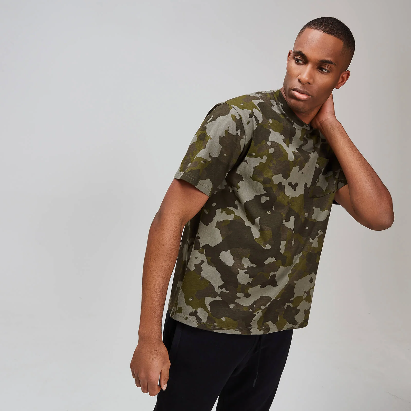 MP Men's Rest Day Pocket Stitch T-Shirt - Camo - XS Slika 1