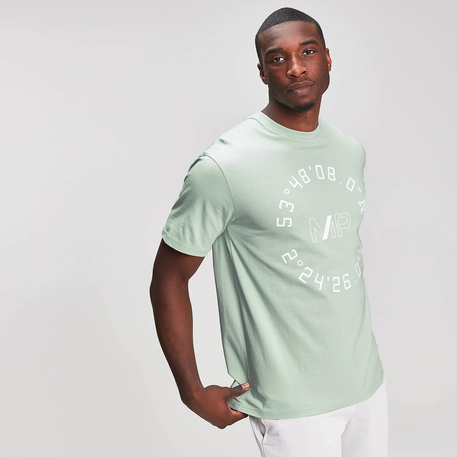 MP Men's Graphic T-Shirt - Mint - XS Slika 1