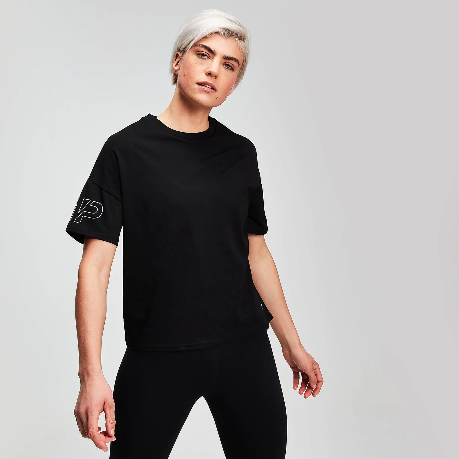MP Women's Power T-Shirt - Black - XS Slika 1
