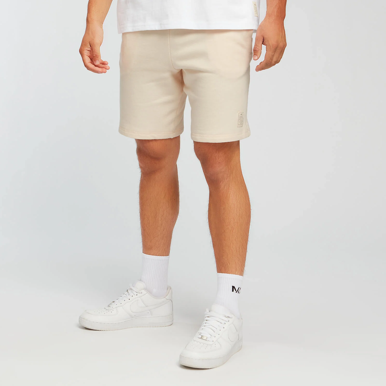 MP Men's A/WEAR Sweatshorts - Ecru - XS Slika 1