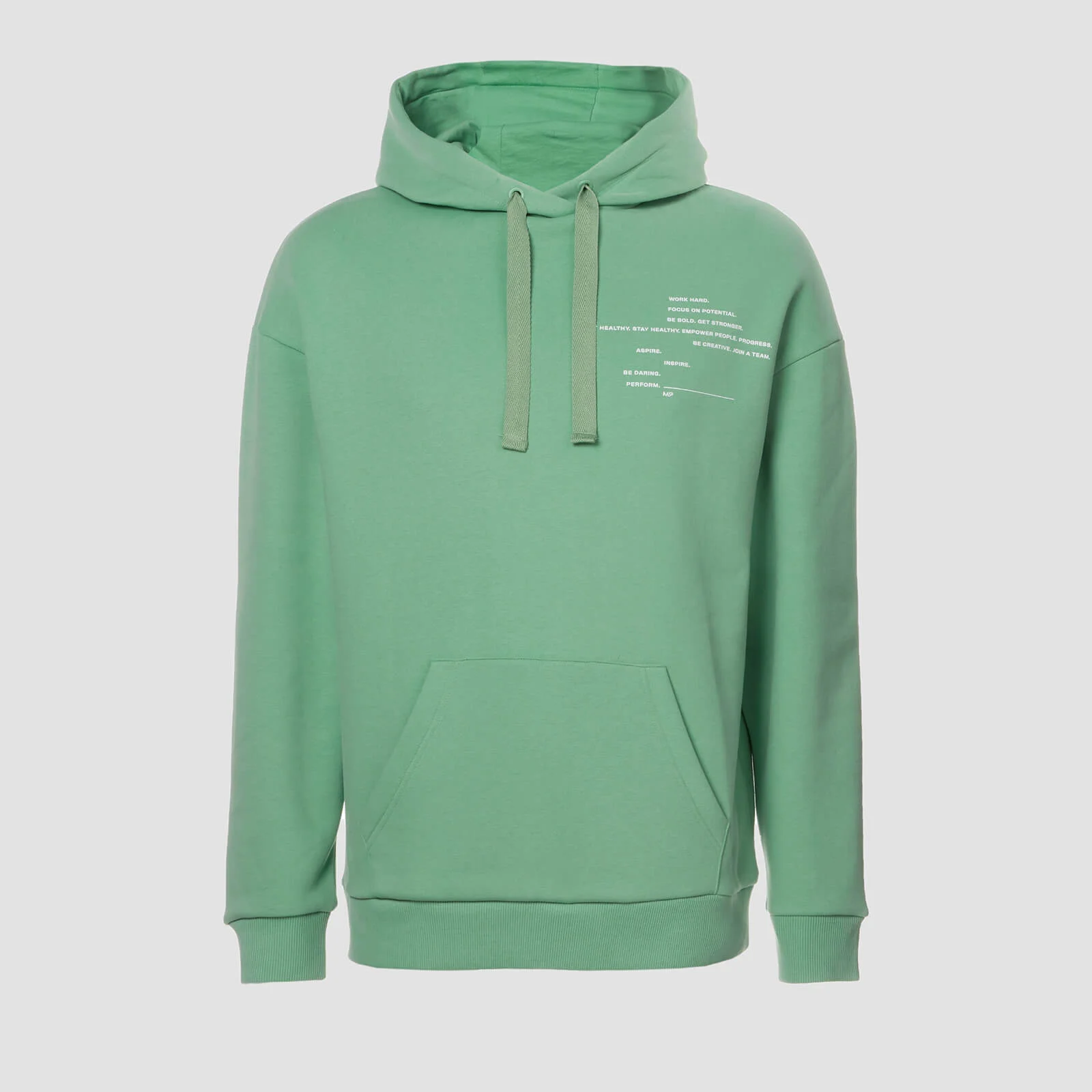 MP Men's Rest Day Slogan Hoodie - Turf - XS Slika 1