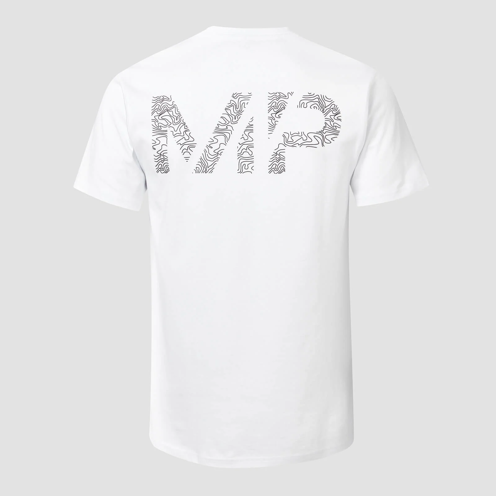 MP Men's Topograph T-Shirt - White - XS Slika 1