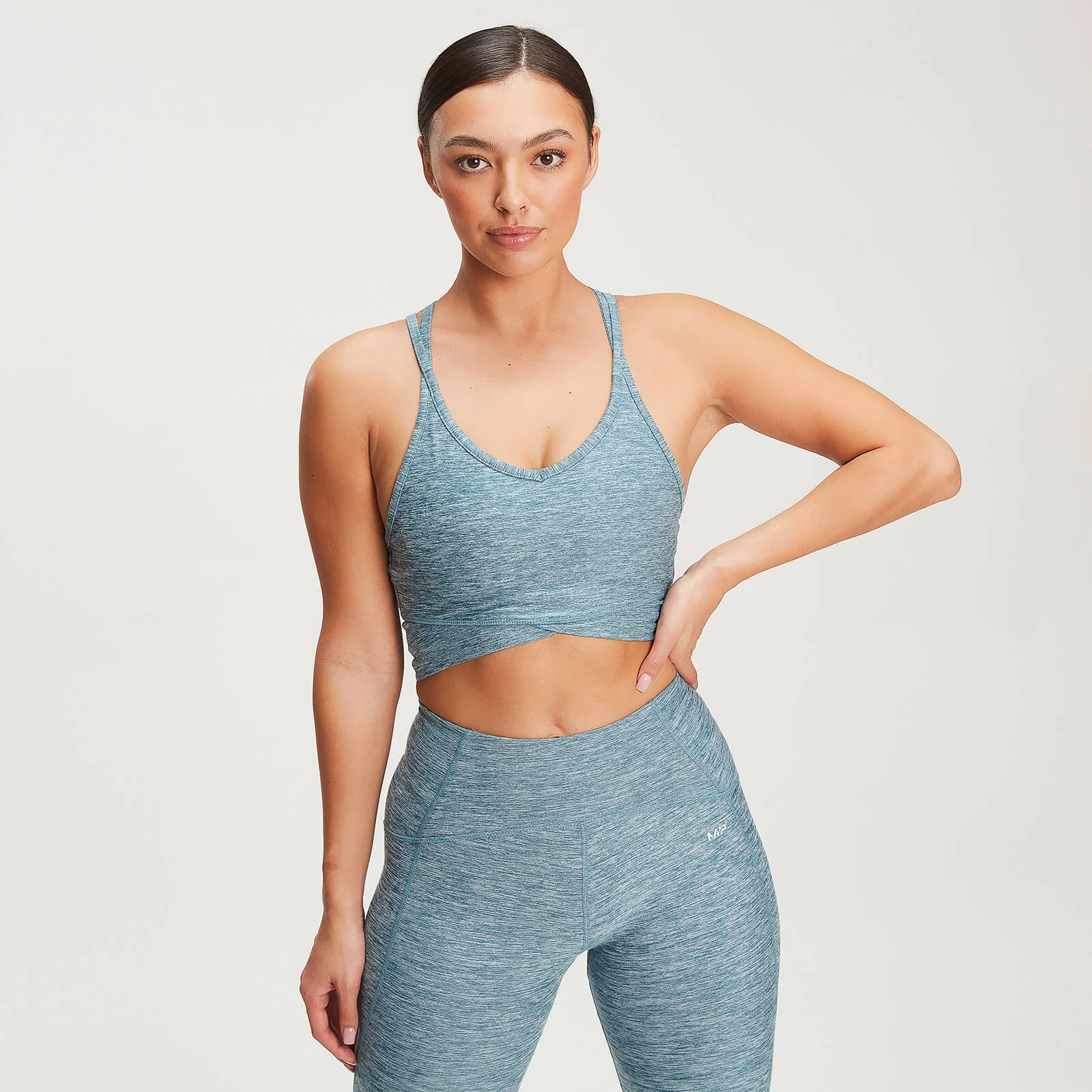 Ženski Composure sportski grudnjak - duboko jezero - XS Slika 1