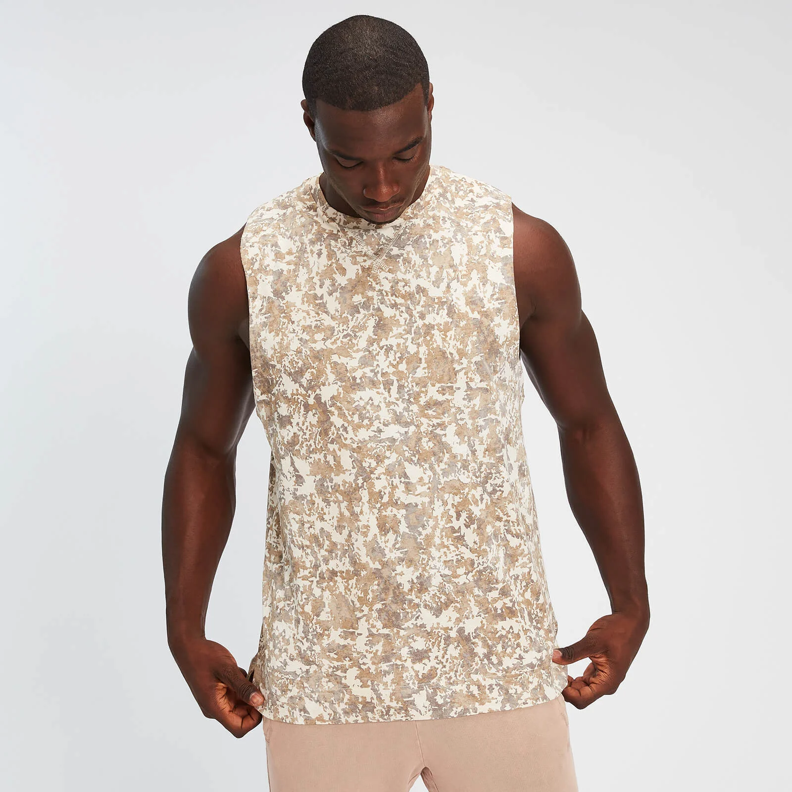 MP Muška Training majica bez rukava - kamuflažna - XS Slika 1