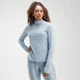 MP Women's Velocity 1/4 Zip Top- Light Blue