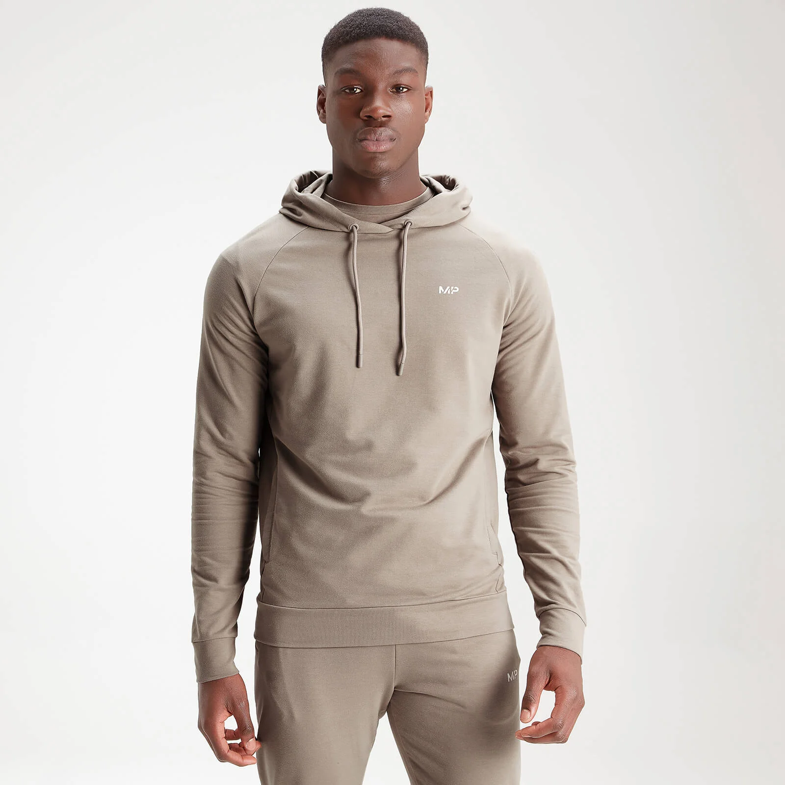 MP Men's Form Pullover Hoodie - Taupe - XXS Slika 1