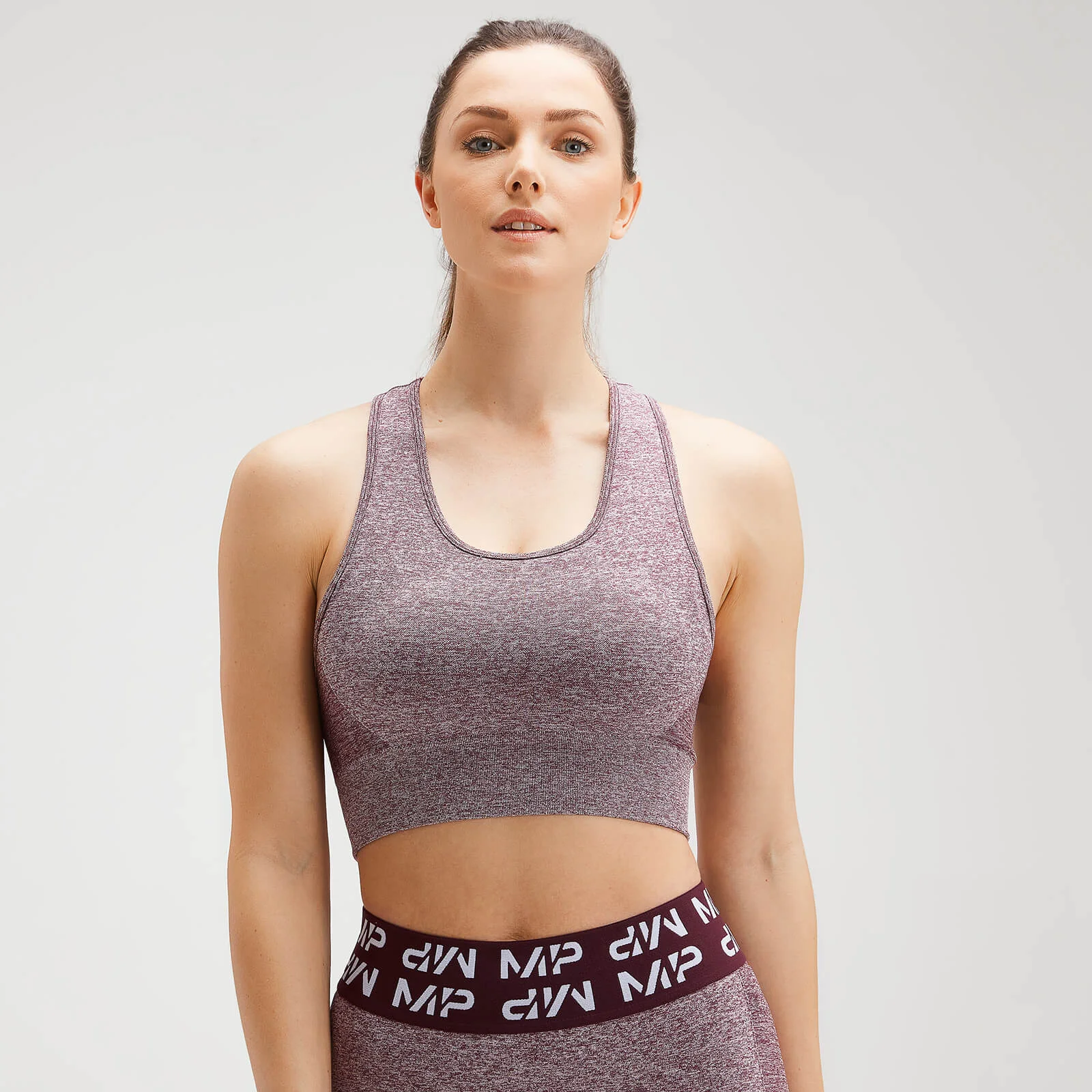MP Women's Curve Sports Bra -Washed Oxblood - XS Slika 1