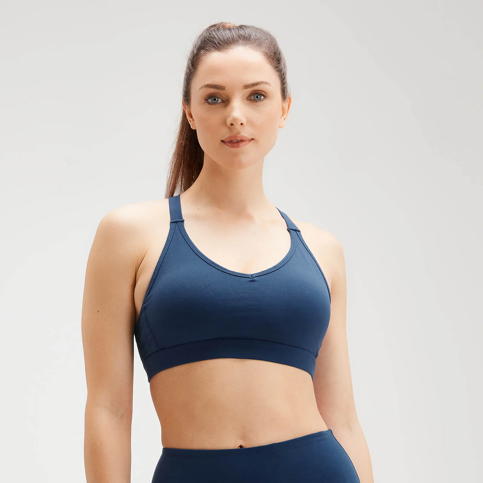 MP Women's Power Mesh Sports Bra - Dark Blue - XXS Slika 1