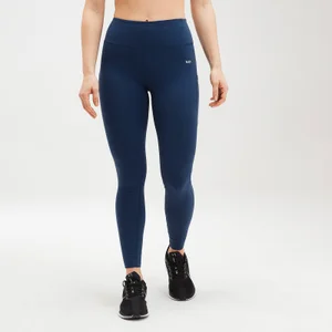 MP Women's Power Mesh Leggings - Dark Blue - Size S