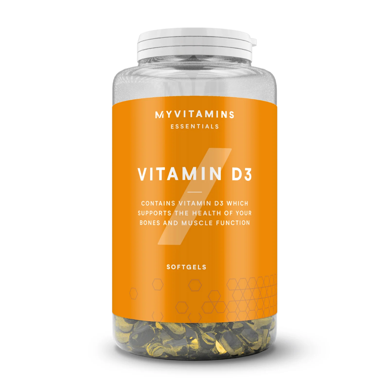 Vitamin D3 Kapsule - 180Gel Kapsula - Non-Vegan Slika 1