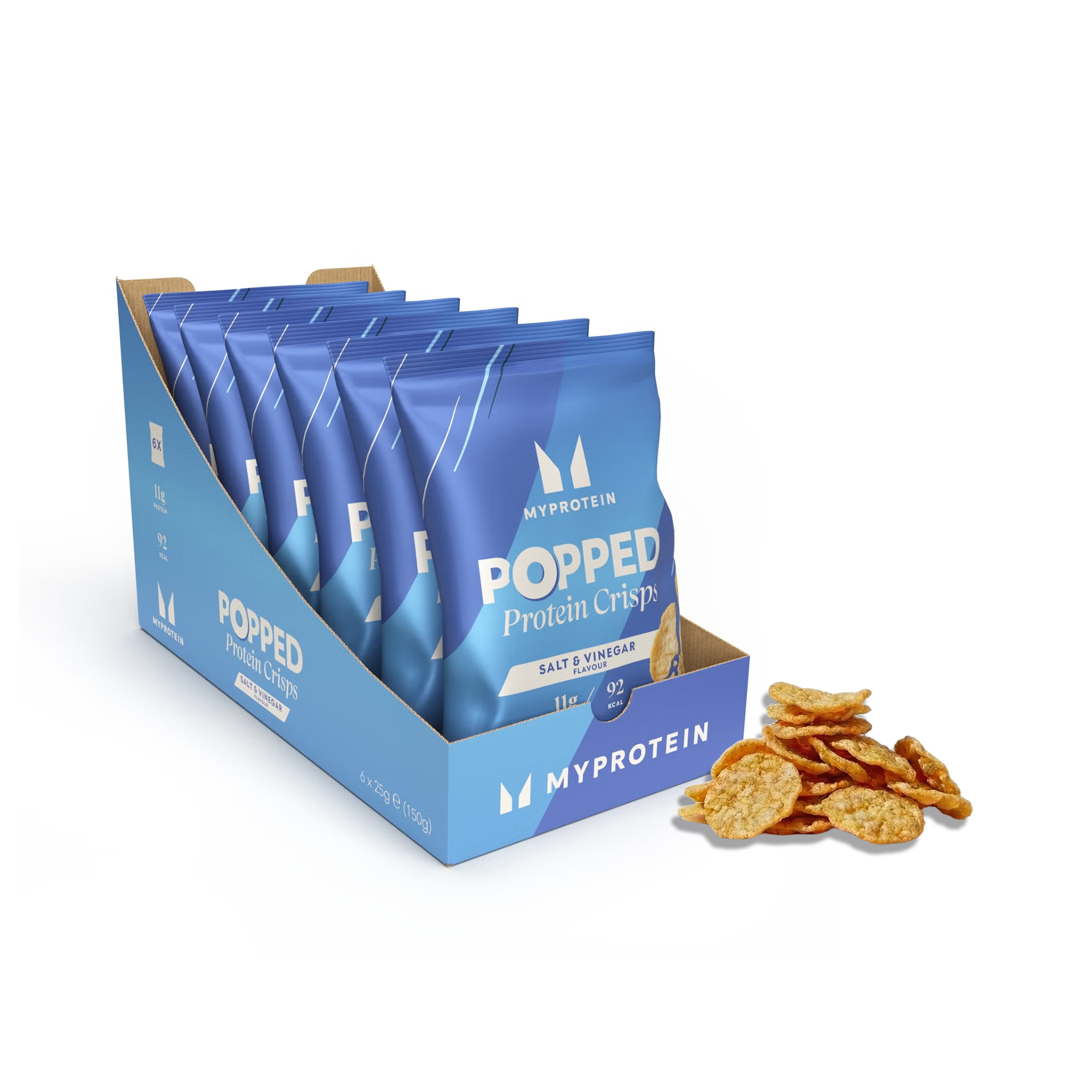 Popped Protein Crisps - So i Sirće Slika 1