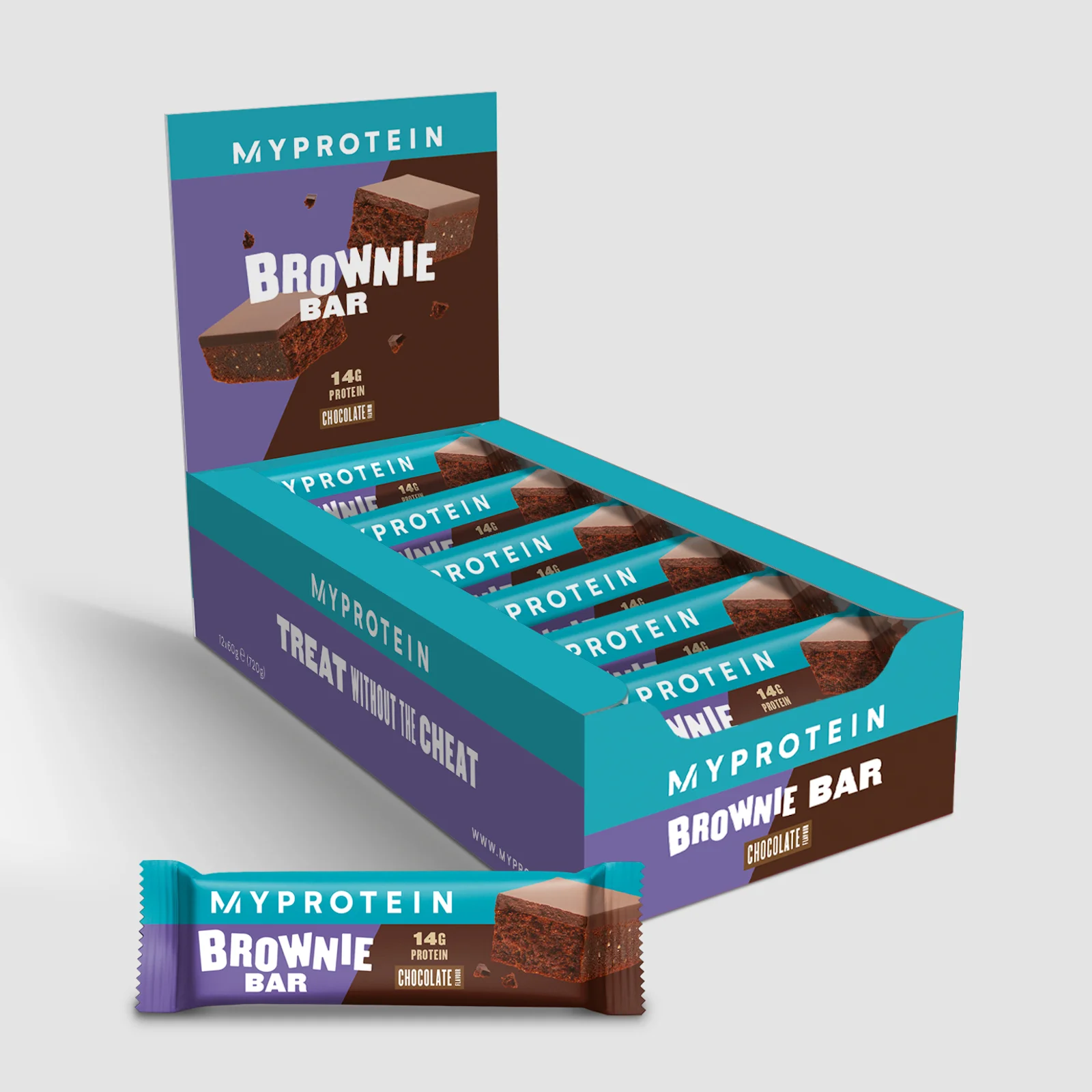 Myprotein Protein Brownie Bar - Čokolada Slika 1