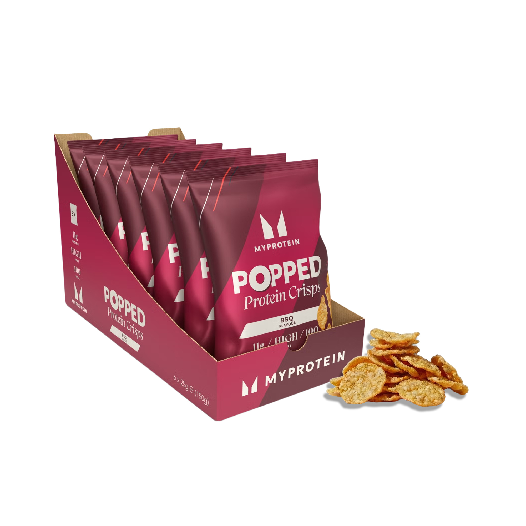 Popped Protein Crisps - Roštilj Slika 1