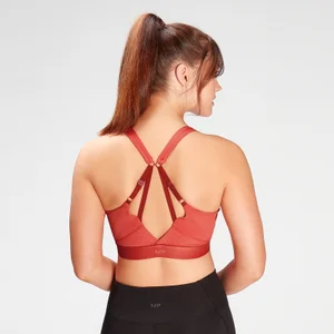MP Ženski Power Ultra sportski grudnjak - Topla crvena - Size XXS