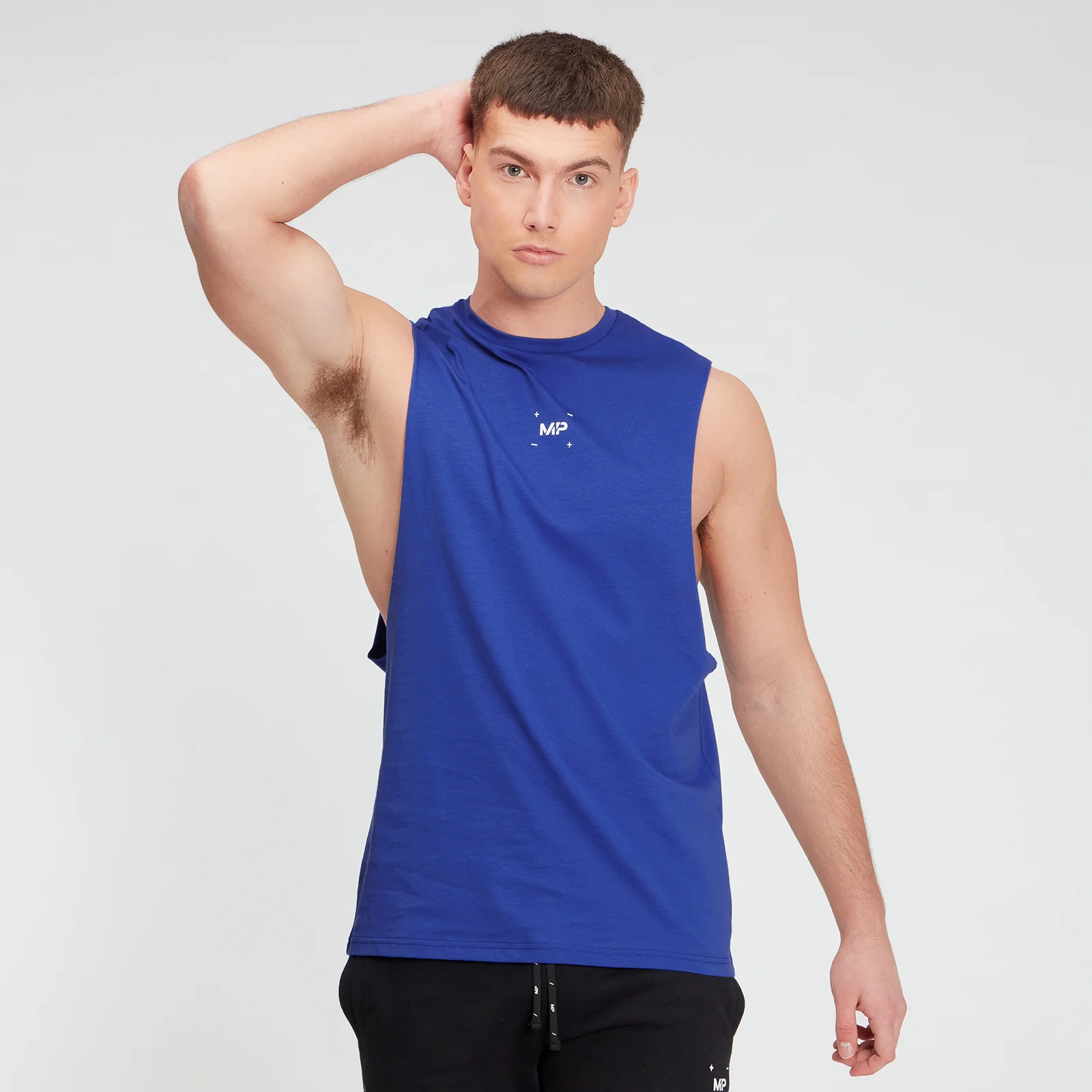 MP Men's Central Graphic Tank - Cobalt - XXS Slika 1