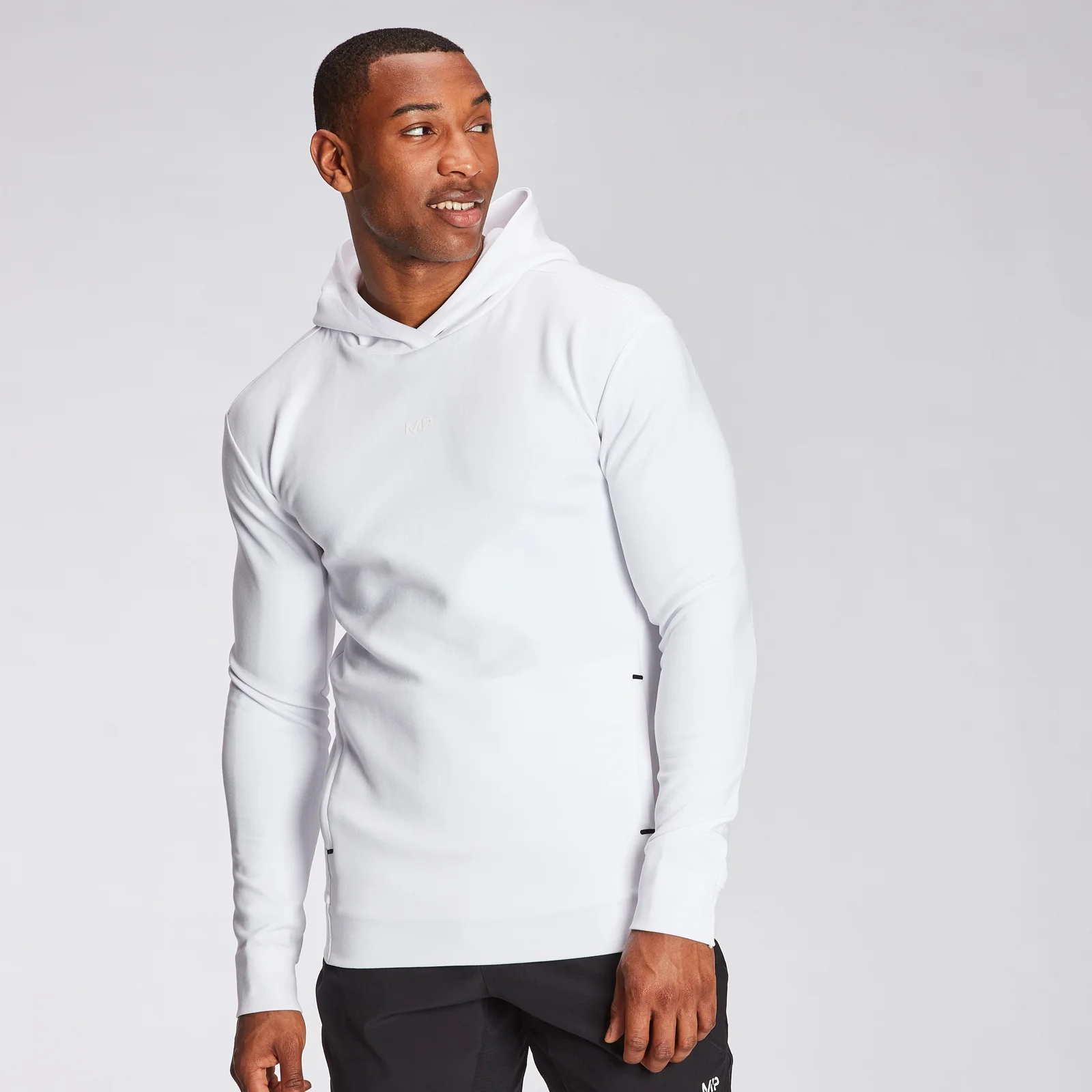 MP Men's Engage Hoodie - White - XXS Slika 1