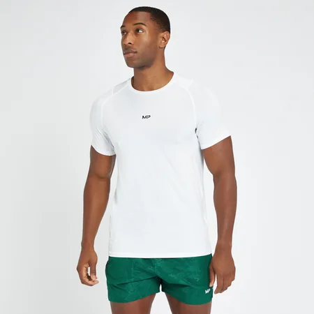 MP Men's Engage Short Sleeve T-Shirt - muška majica sa kratkim rukavima - bela