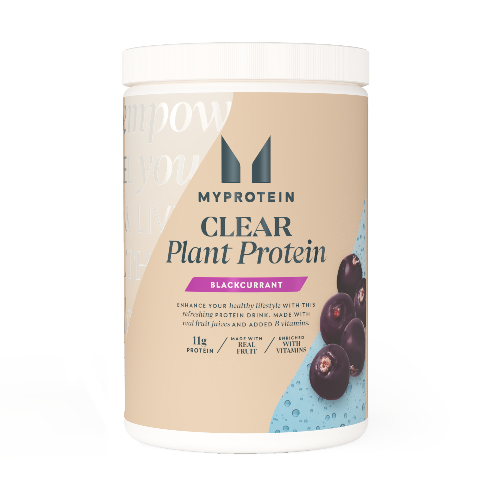 Clear Vegan Protein - 40servings - Crna Ribizla Slika 1