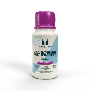Pre-Workout Shot, kratki napitak za upotrebu pre treninga - Flavour Sour Berry
