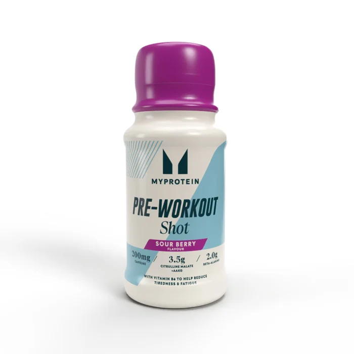 Pre-Workout Shot, kratki napitak za upotrebu pre treninga