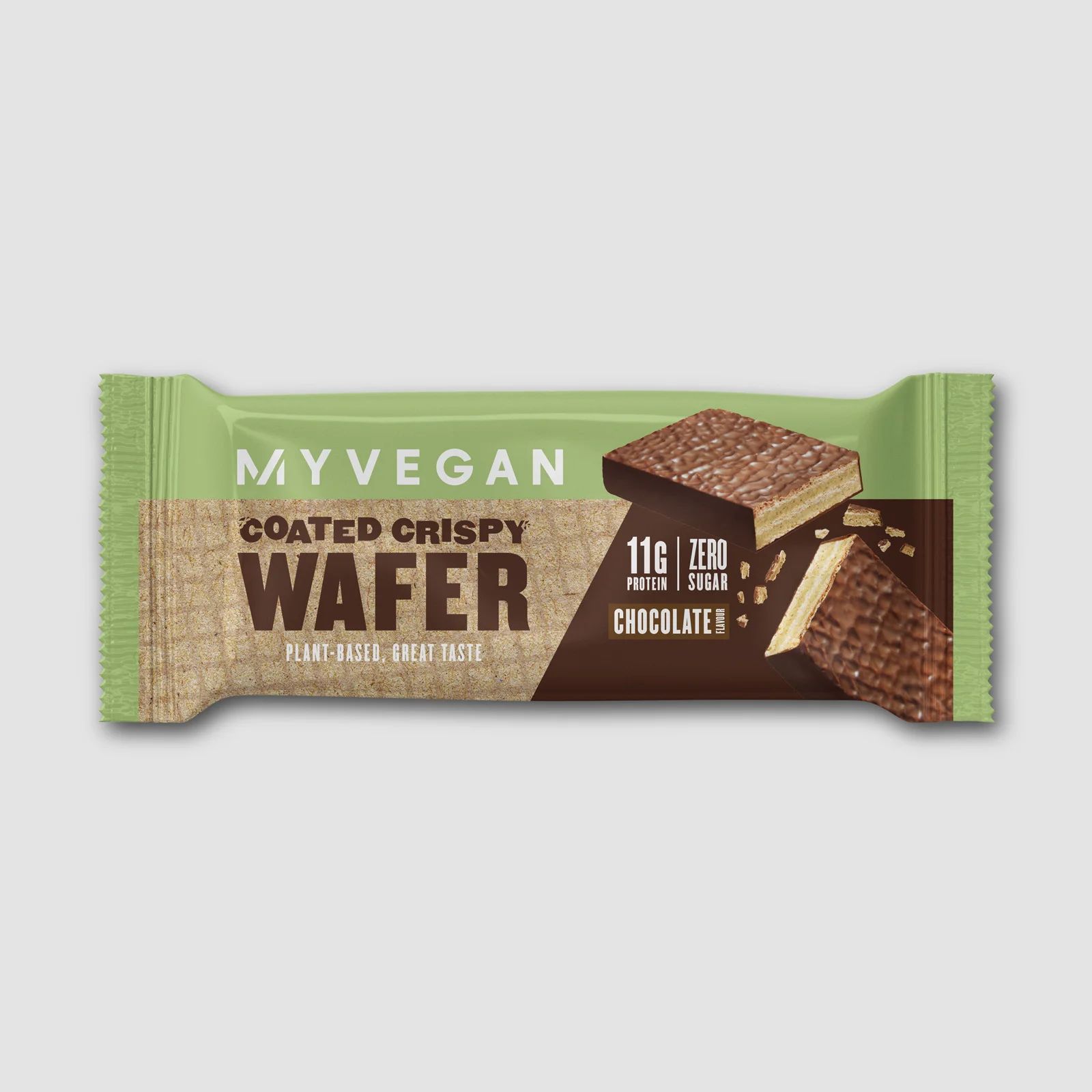 Vegan Coated Crispy Wafer - Čokolada Slika 1