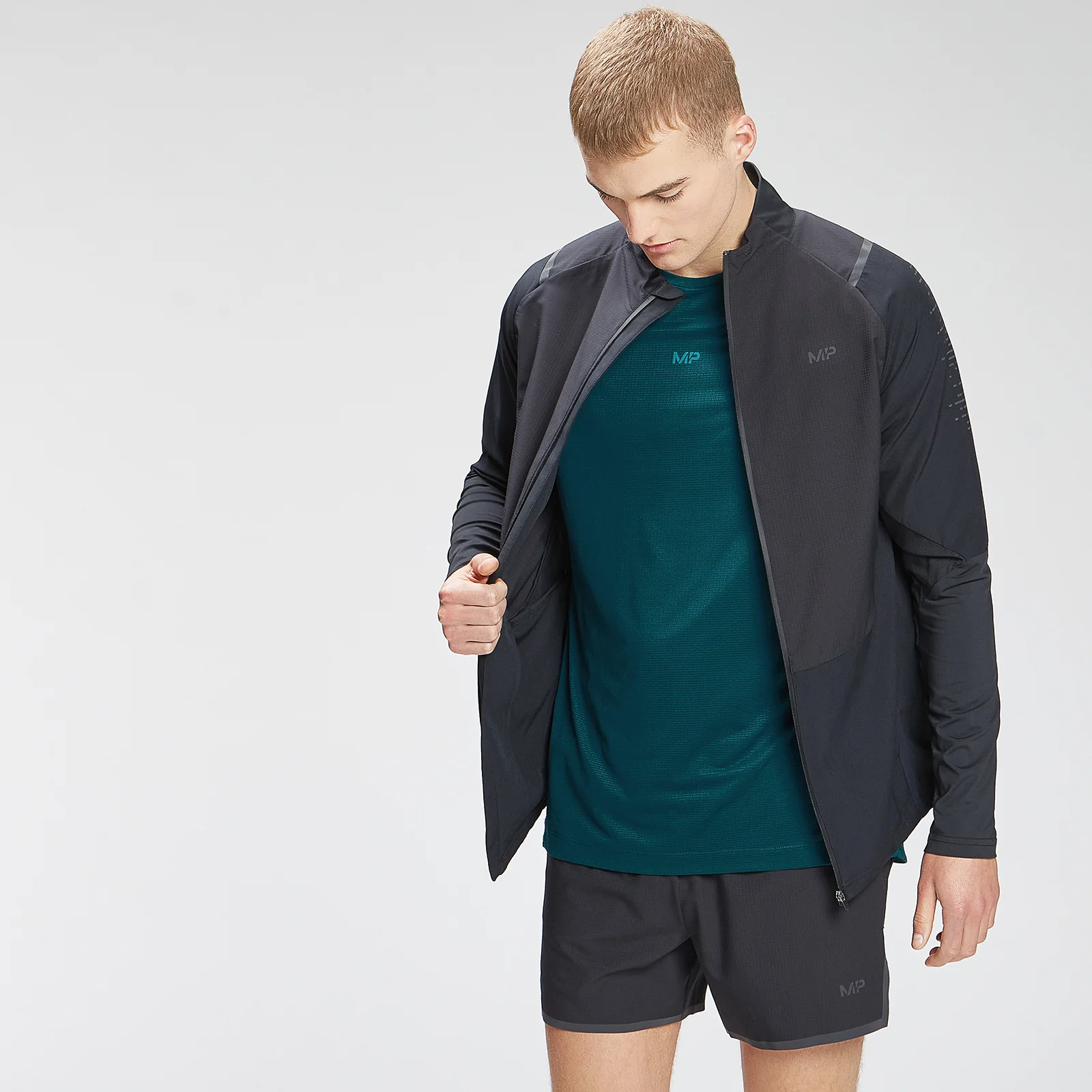 MP Muška majica Velocity Track Top - crna - S Slika 1