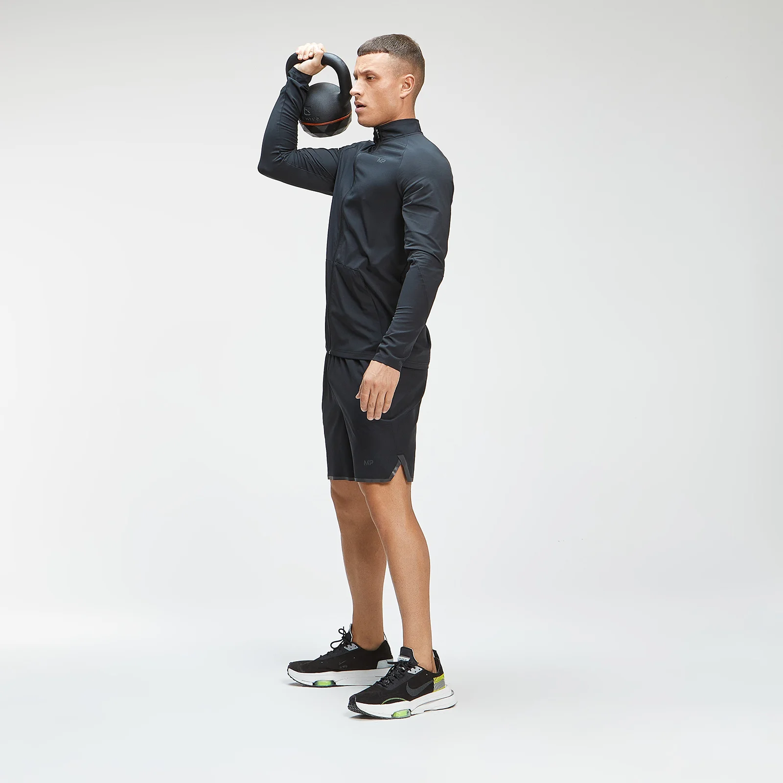 MP Muške Tempo kratke hlače - crne - XXS Slika 1