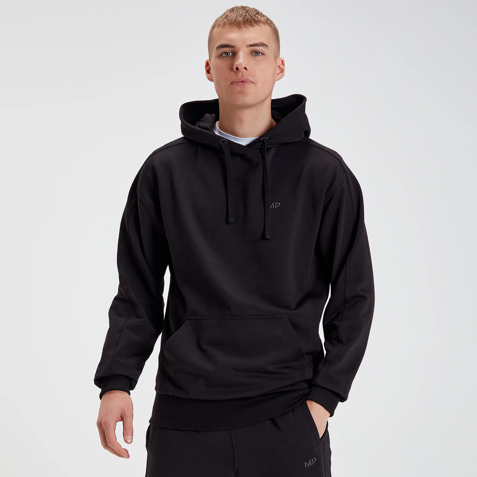 MP Men's Rest Day Oversized Hoodie - muška dukserica - isprana crna - XS Slika 1