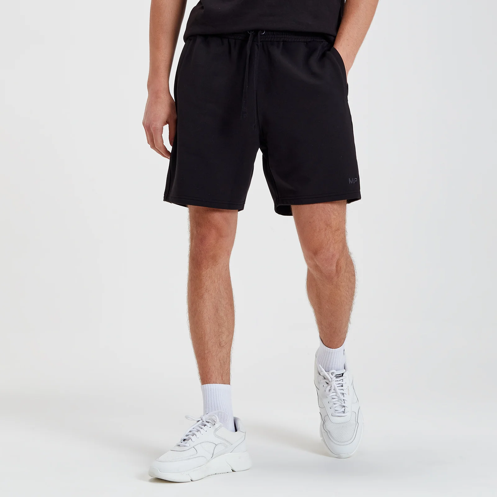 MP Men's Rest Day Sweat Shorts - muški šorts - isprano crni - XXS Slika 1