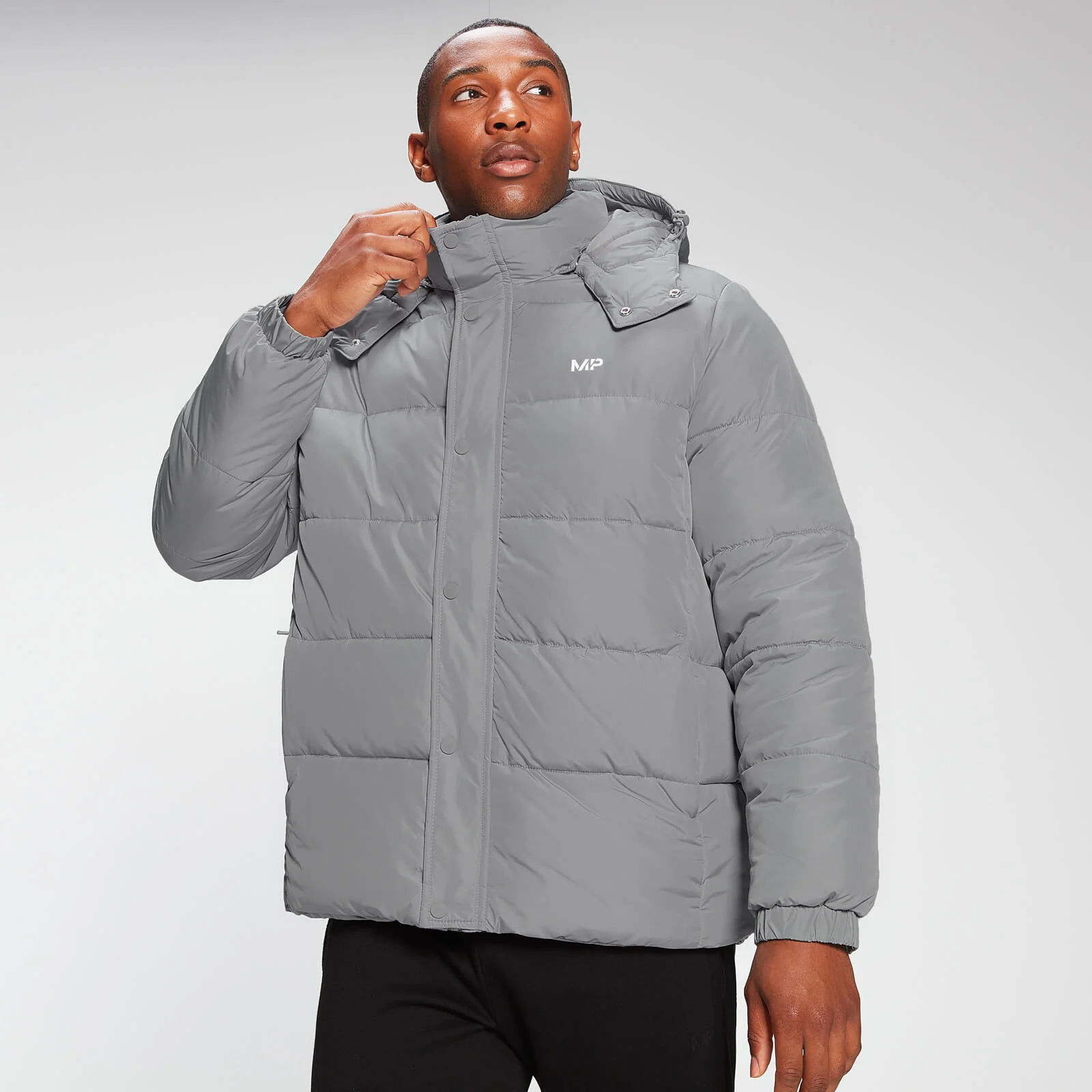 MP Men's Essential Puffer Jacket - Storm - XXS Slika 1
