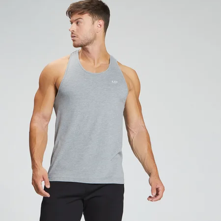 MP Men's Essentials Stringer prsluk - Classic Grey Marl