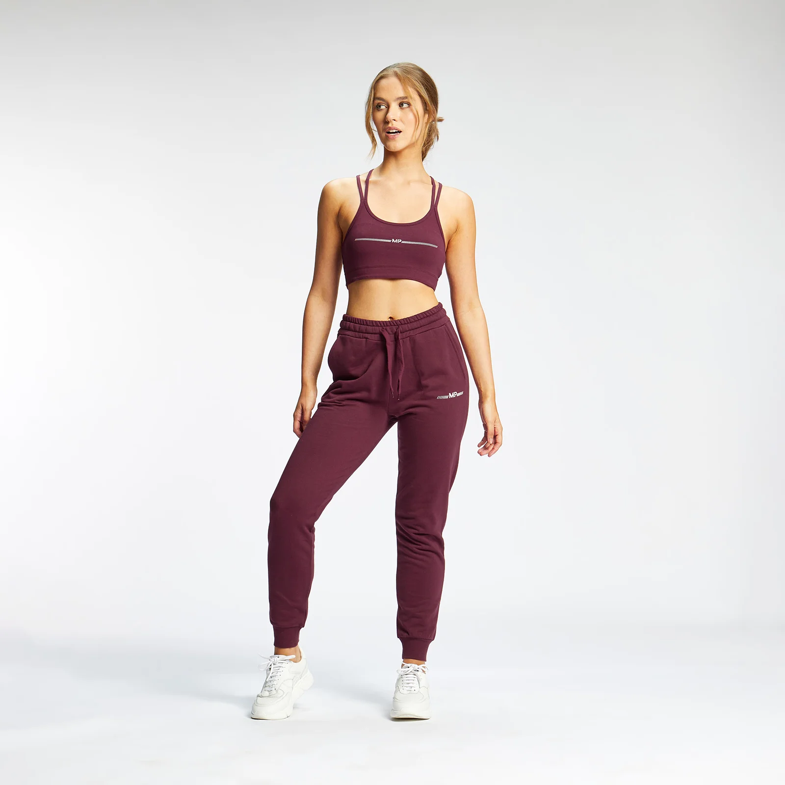 MP Women's Mini Mark Graphic Bra - ženski grudnjak - bordo - XXS Slika 1