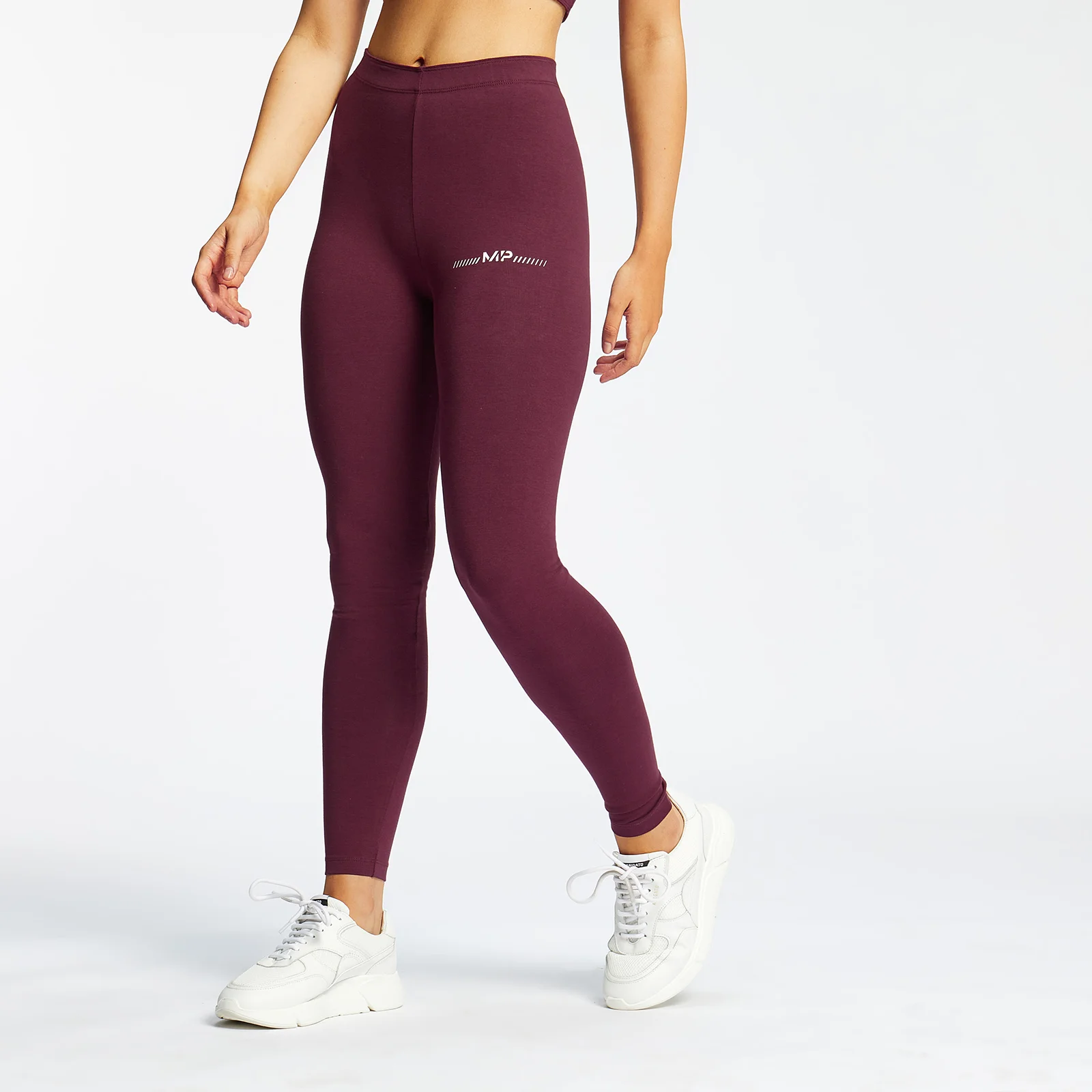 MP Women's Mini Mark Graphic Leggings - ženske helanke - bordo - XXS Slika 1