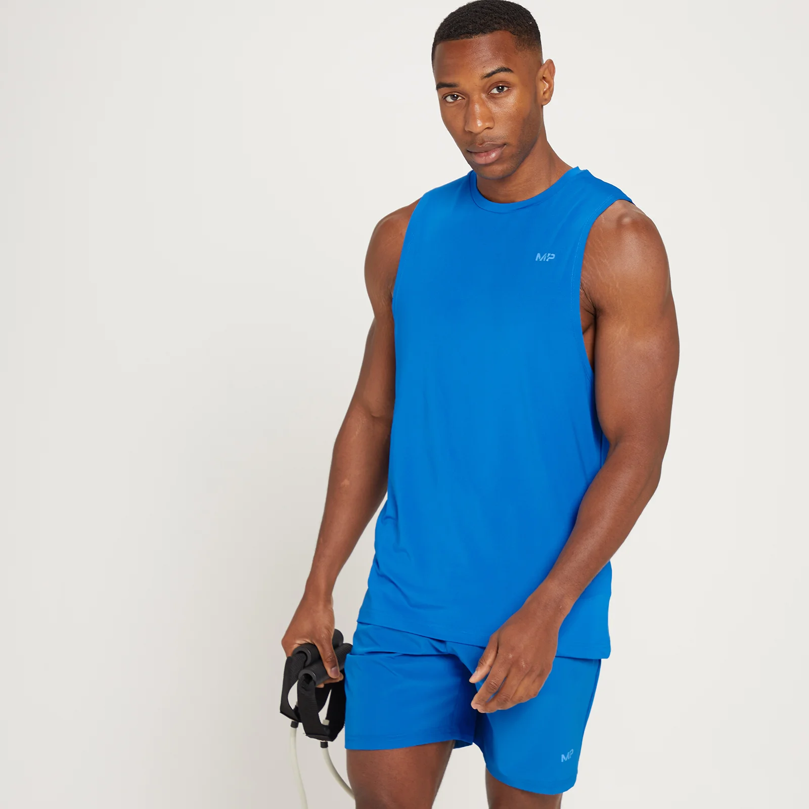 MP Men's Linear Mark Graphic Training Tank Top - muška majica bez rukava - plava - XXS Slika 1