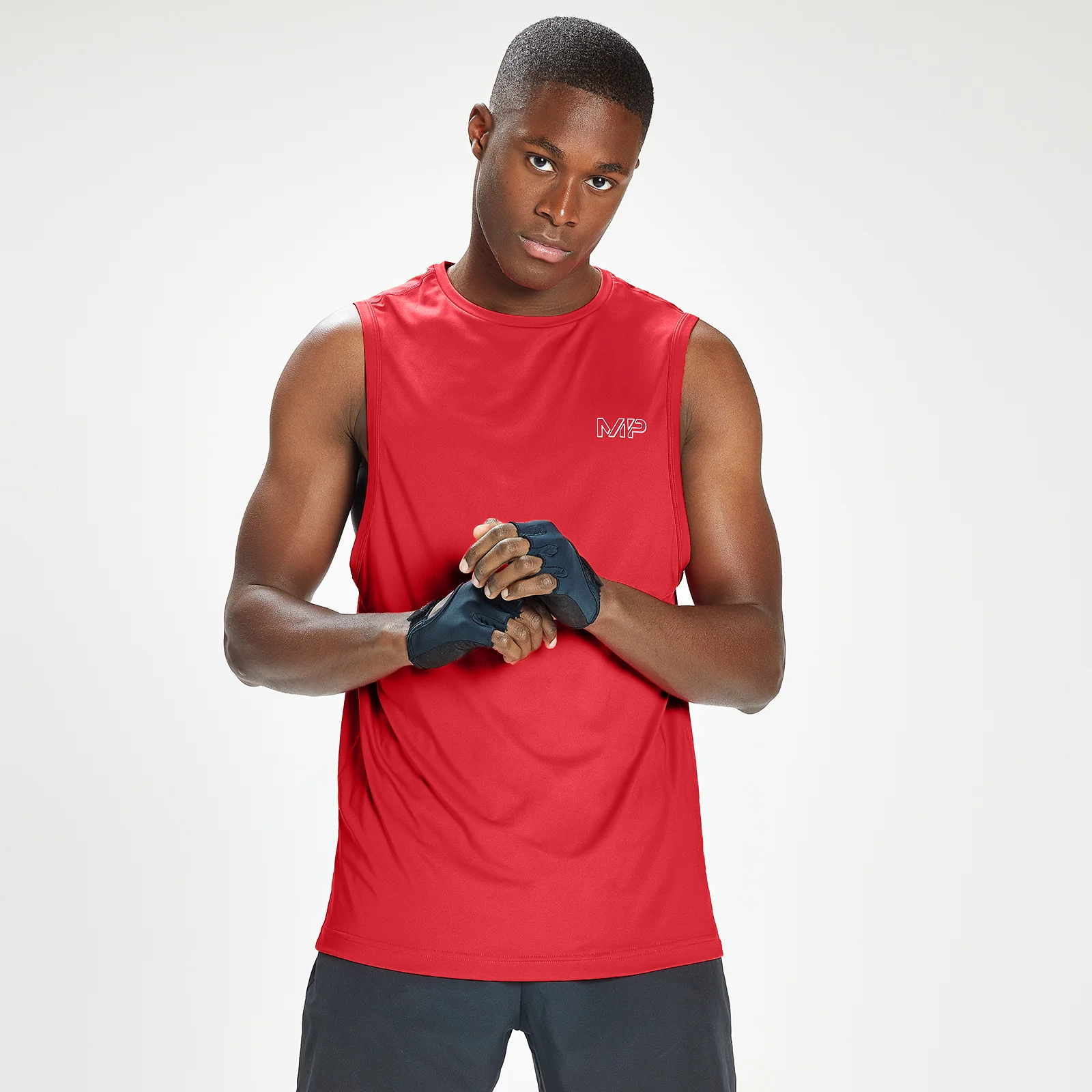 MP Men's Infinity Mark Graphic Training Tank Top - muška majica bez rukava - crvena - XXS Slika 1