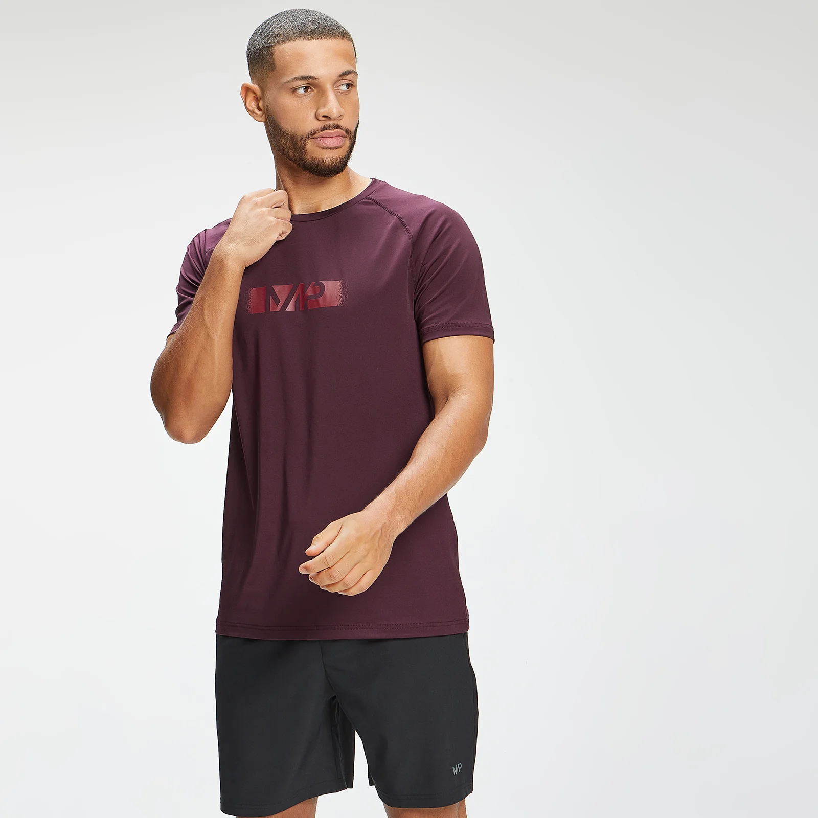 MP muška majica kratkih rukava za obuku s grafitima - Port - XXS Slika 1
