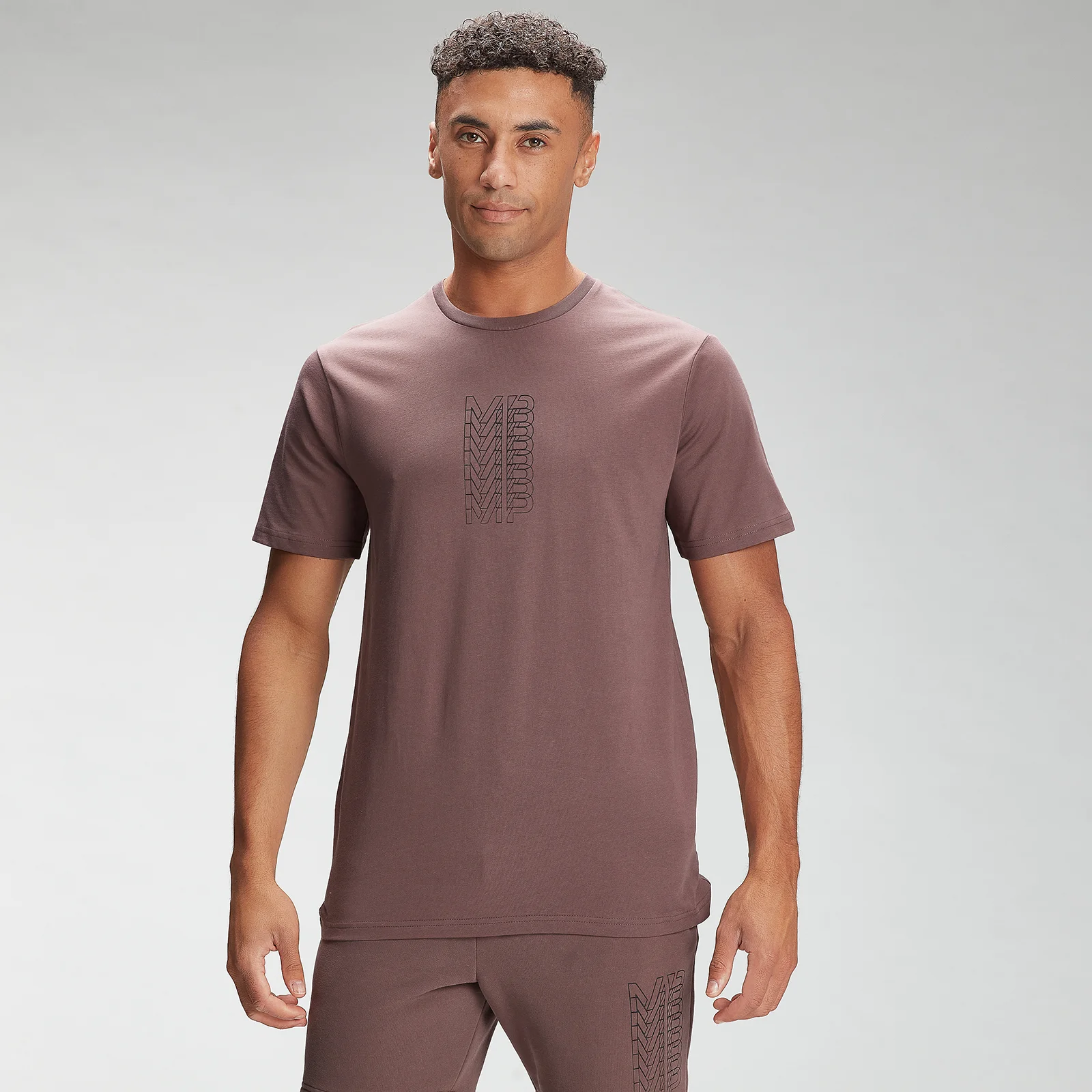 MP Men's Repeat MP Graphic Short Sleeve T-Shirt - Warm Brown - XXS Slika 1