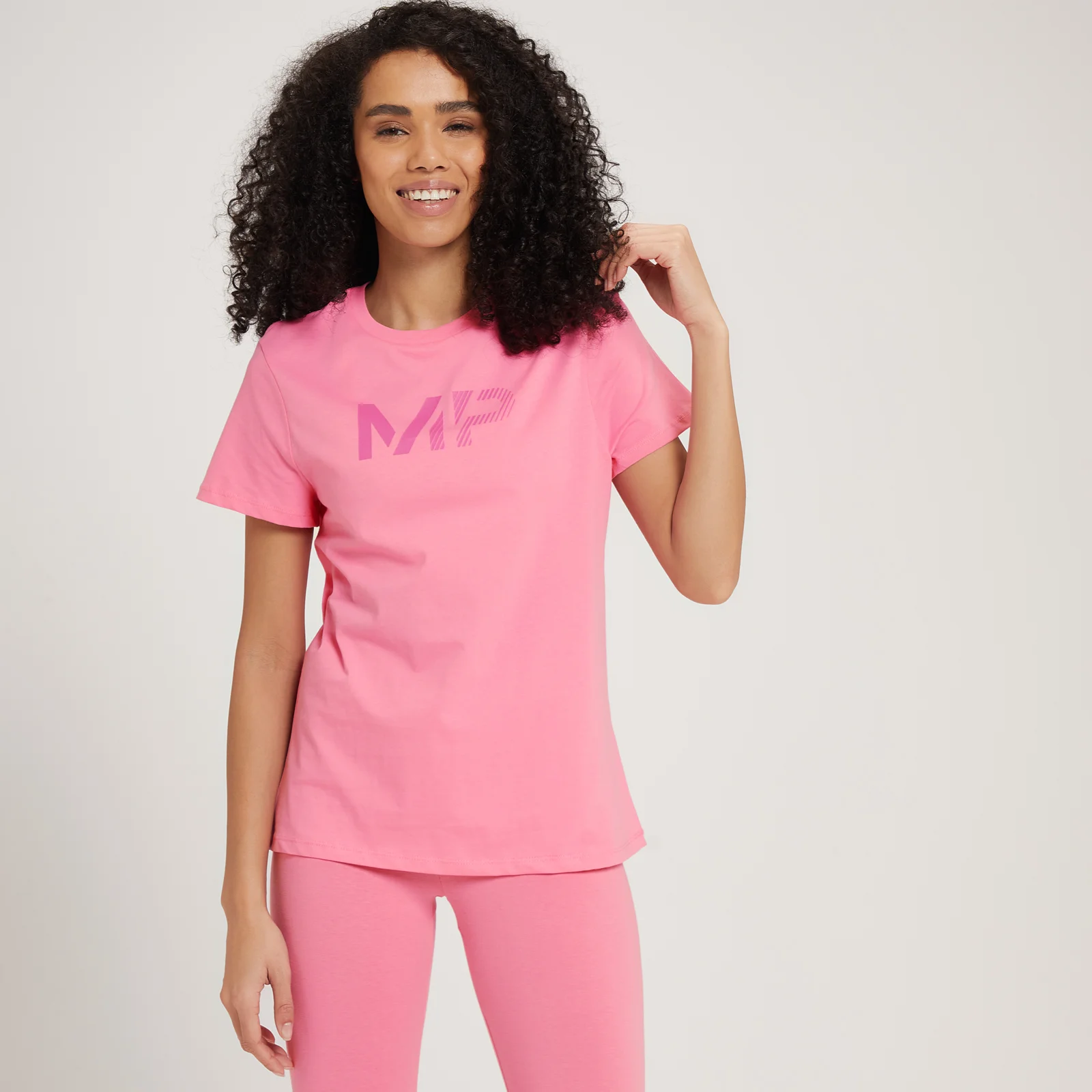 MP Women's Fade Graphic T-Shirt - ženska majica sa kratkim rukavima - ružičasta - XXS Slika 1