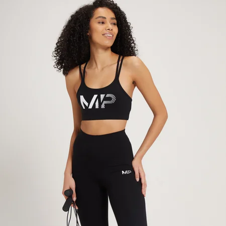 MP Women's Fade Graphic Sports Bra - ženski grudnjak - crni
