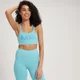 MP Women's Fade Graphic Sports Bra - ženski grudnjak - puder plavi