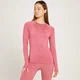 MP Women's Linear Mark Training Long Sleeve Top - ženska majica sa dugim rukavima - svetloljubičasta